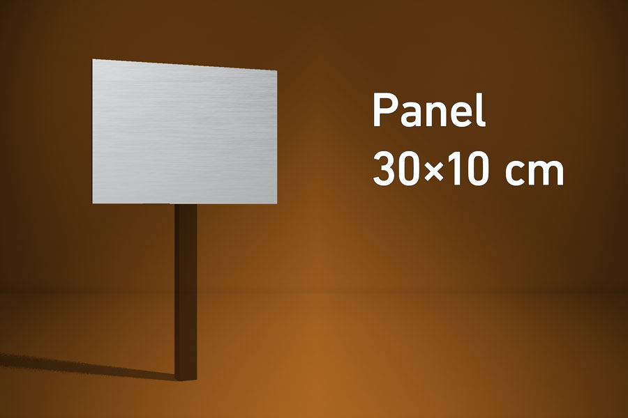 Panel o wymiarach 30×20 cm Materiał do wyboru*